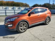 ✅ 2014 Hyundai Santa Fe • VIN: 5XYZU3LA2EG149979 • Лот: 91229015. Опубликован ранее на Copart с пробегом 150 554 миль. Бесплатный доступ к архиву аукционных продаж из США и подробный отчёт об истории автомобиля на DreamBid. Изображение 1.