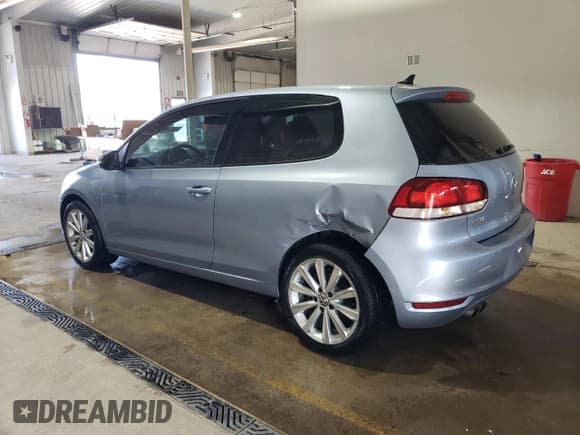 ✅ 2012 Volkswagen Golf TDI w/Tech Pkg • VIN: WVWMM7AJ2CW113181 • Lot: 52576855. Listed on Copart with 100,589 mi. Free auction sales archive from the USA and detailed vehicle history report at DreamBid. Image 2.