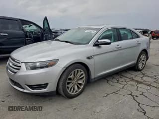 ✅ 2015 Ford Taurus Limited • VIN: 1FAHP2F88FG180230 • Lot: 94044825. Listed on Copart with 71,913 mi. Free auction sales archive from the USA and detailed vehicle history report at DreamBid. Image 1.