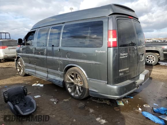 ✅ 2014 GMC Savana Cargo Upfitter • VIN: 1GDS7DC47E1140585 • Lot: 43128385. Listed on Copart with 113,312 mi. Free auction sales archive from the USA and detailed vehicle history report at DreamBid. Image 2.