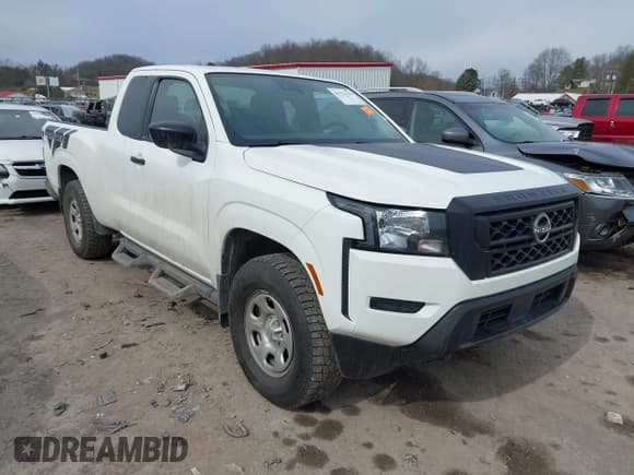 ✅ 2022 Nissan Frontier S • VIN: 1N6ED1CM6NN617859 • Lot: 41722628. Listed on IAAI with 55,561 mi. Free auction sales archive from the USA and detailed vehicle history report at DreamBid. Image 1.