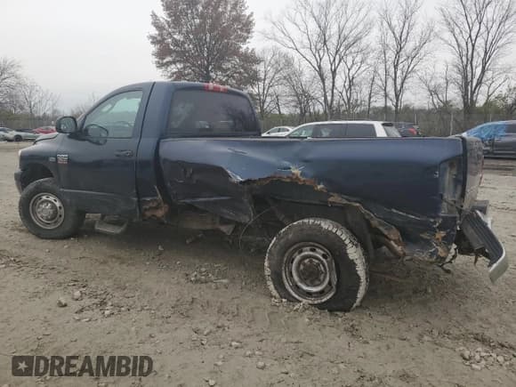 ✅ 2008 Dodge 2500 ST • VIN: 3D7KS26D98G225846 • Lot: 80956384. Listed on Copart with 210,008 mi. Free auction sales archive from the USA and detailed vehicle history report at DreamBid. Image 2.