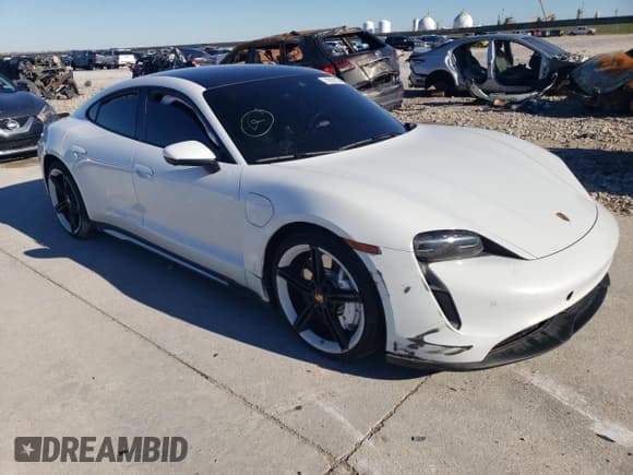 ✅ 2021 Porsche Taycan • VIN: WP0AA2Y18MSA15661 • Лот: 79218113. Опубликован ранее на Copart с пробегом Не указан. Бесплатный доступ к архиву аукционных продаж из США и подробный отчёт об истории автомобиля на DreamBid. Изображение 4.