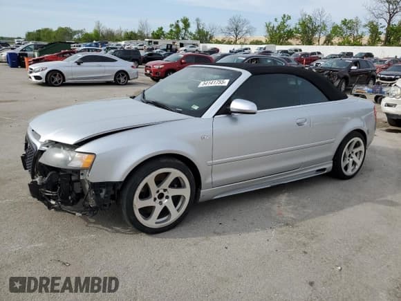 ✅ 2004 Audi S4 • VIN: WUARL48H64K900558 • Lot: 54141755. Listed on Copart with 131,741 mi. Free auction sales archive from the USA and detailed vehicle history report at DreamBid. Image 1.