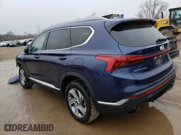 ✅ 2022 Hyundai Santa Fe SEL • VIN: 5NMS2DAJ7NH412277 • Lot: 45334843. Wystawiony na Copart z przebiegiem 21 761 mil. Bezpłatny archiwum sprzedaży aukcyjnych z USA i szczegółowy raport historii pojazdu na DreamBid. Zdjęcie 2.