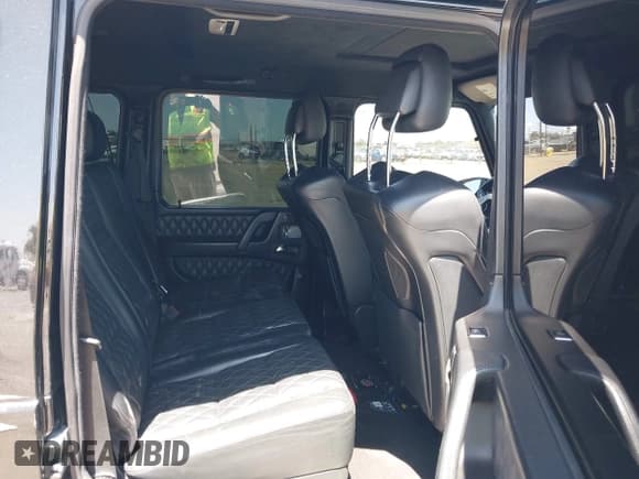 ✅ 2015 Mercedes-Benz G 63 AMG • VIN: WDCYC7DF3FX235410 • Lot: 42310739. Listed on IAAI with Not provided. Free auction sales archive from the USA and detailed vehicle history report at DreamBid. Image 8.