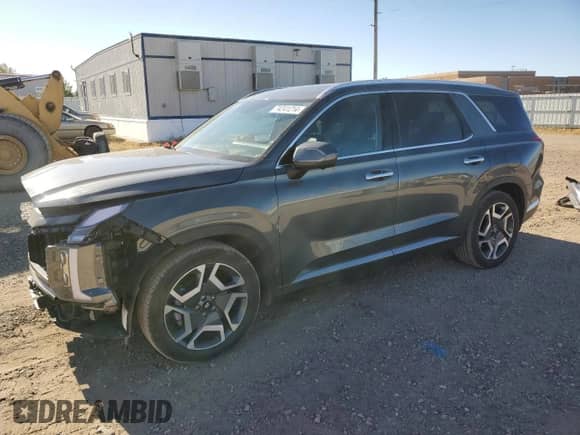 2024 Hyundai Palisade Limited с VIN KM8R5DGE8RU667899, выставлен на аукционе Copart как лот 74241214 с пробегом 9 597 миль миль и Списание • Salvage title. История ставок и продаж доступна на DreamBid. Изображение 1.