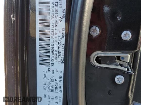 ✅ 2016 Ram 1500 Rebel • VIN: 1C6RR7YT3GS373107 • Lot: 91239585. Listed on Copart with 183,434 mi. Free auction sales archive from the USA and detailed vehicle history report at DreamBid. Image 12.