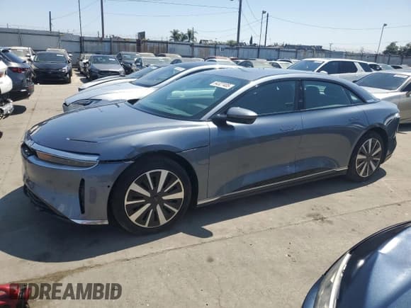 ✅ 2023 LUCID MOTORS AIR PURE • VIN: 50EA1PEA4PA001289 • Лот: 64327405. Опубликован ранее на Copart с пробегом 22 395 миль. Бесплатный доступ к архиву аукционных продаж из США и подробный отчёт об истории автомобиля на DreamBid. Изображение 1.