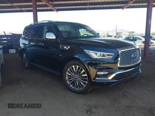 ✅ 2018 Infiniti QX80 • VIN: JN8AZ2NF5J9662144 • Lot: 42762096. Listed on IAAI with 94,995 mi. Free auction sales archive from the USA and detailed vehicle history report at DreamBid. Image 1.