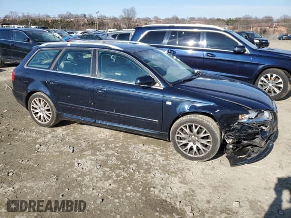 ✅ 2008 Audi A4 2.0T • VIN: WAUKF78E68A169278 • Lot: 45661665. Listed on Copart with 136,009 mi. Free auction sales archive from the USA and detailed vehicle history report at DreamBid. Image 4.
