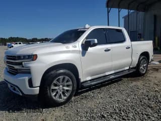 ✅ 2021 Chevrolet Silverado 1500 High Country • VIN: 3GCUYHED7MG217843 • Lot: 87446125. Wystawiony na Copart z przebiegiem 106 364 mil. Bezpłatny archiwum sprzedaży aukcyjnych z USA i szczegółowy raport historii pojazdu na DreamBid. Zdjęcie 1.