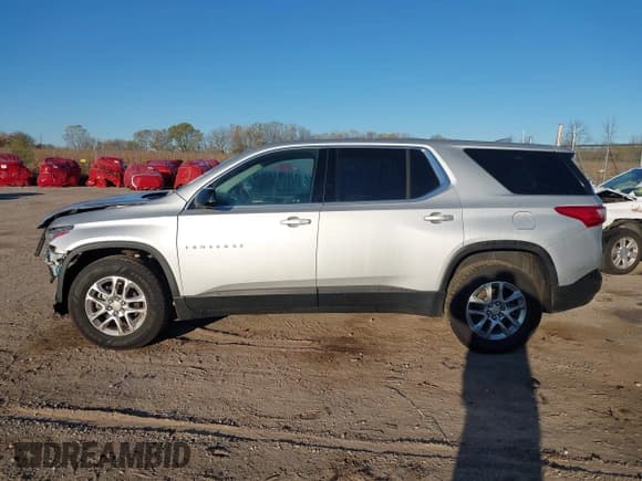 ✅ 2020 Chevrolet Traverse LS • VIN: 1GNERFKW8LJ183041 • Lot: 43564661. Listed on IAAI with 161,391 mi. Free auction sales archive from the USA and detailed vehicle history report at DreamBid. Image 15.
