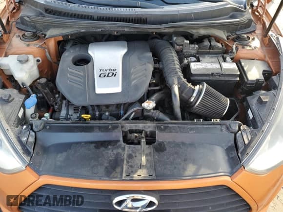 ✅ 2014 Hyundai Veloster Turbo • VIN: KMHTC6AE2EU193216 • Lot: 85075714. Listed on Copart with 96,611 mi. Free auction sales archive from the USA and detailed vehicle history report at DreamBid. Image 11.