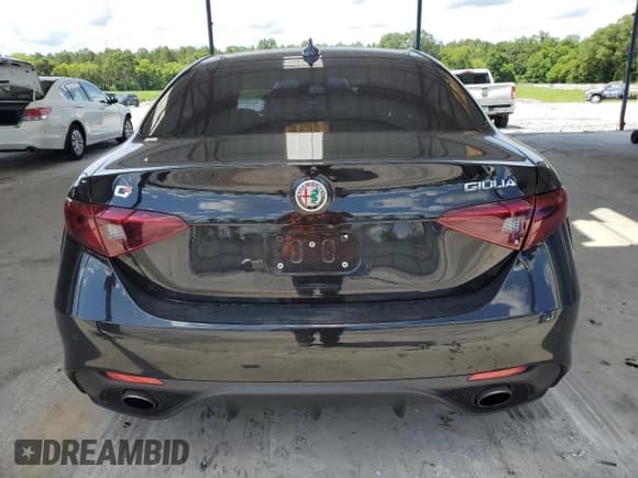 ✅ 2018 Alfa Romeo Giulia Ti Sport • VIN: ZARFAECN1J7578960 • Lot: 61621005. Listed on Copart with 49,651 mi. Free auction sales archive from the USA and detailed vehicle history report at DreamBid. Image 6.