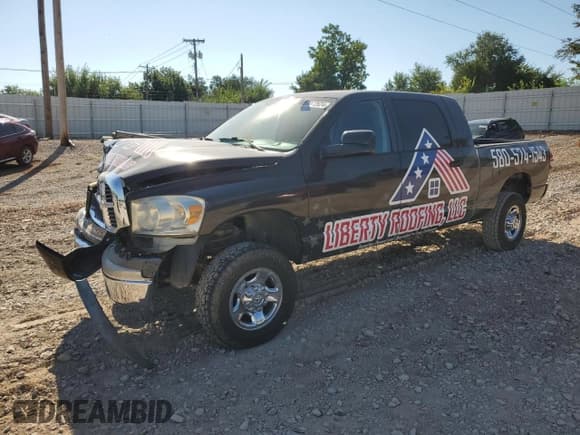 ✅ 2007 Dodge 1500 SLT • VIN: 3D7KS19D37G771675 • Лот: 69072624. Опубликован ранее на Copart с пробегом 155 919 миль. Бесплатный доступ к архиву аукционных продаж из США и подробный отчёт об истории автомобиля на DreamBid. Изображение 1.