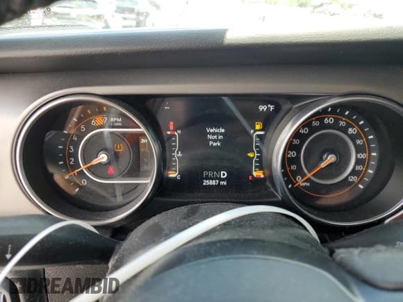 ✅ 2022 Jeep Wrangler Willys Sport • VIN: 1C4GJXANXNW210785 • Lot: 59355275. Listed on Copart with 25,887 mi. Free auction sales archive from the USA and detailed vehicle history report at DreamBid. Image 9.