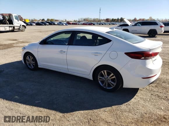✅ 2018 Hyundai Elantra Value Edition • VIN: KMHD84LF0JU592653 • Lot: 90237535. Listed on Copart with 82,674 mi. Free auction sales archive from the USA and detailed vehicle history report at DreamBid. Image 2.