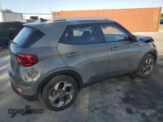 ✅ 2021 Hyundai Venue SEL • VIN: KMHRC8A34MU105902 • Lot: 51928975. Listed on Copart with 33,308 mi. Free auction sales archive from the USA and detailed vehicle history report at DreamBid. Image 3.