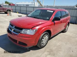 ✅ 2017 Dodge Journey SE • VIN: 3C4PDCAB8HT562182 • Lot: 70555835. Listed on Copart with 121,193 mi. Free auction sales archive from the USA and detailed vehicle history report at DreamBid. Image 1.