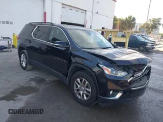 ✅ 2019 Chevrolet Traverse LT Cloth • VIN: 1GNERGKW6KJ191577 • Lot: 43530567. Wystawiony na IAAI z przebiegiem 134 398 mil. Bezpłatny archiwum sprzedaży aukcyjnych z USA i szczegółowy raport historii pojazdu na DreamBid. Zdjęcie 1.