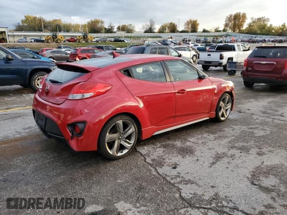 ✅ 2013 Hyundai Veloster Turbo • VIN: KMHTC6AE0DU112177 • Lot: 78876194. Wystawiony na Copart z przebiegiem 64 627 mil. Bezpłatny archiwum sprzedaży aukcyjnych z USA i szczegółowy raport historii pojazdu na DreamBid. Zdjęcie 3.