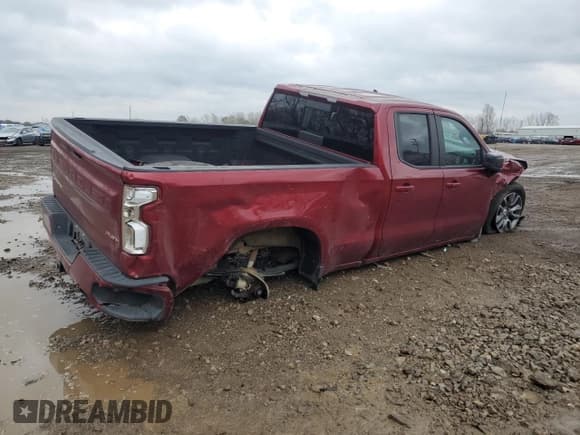 ✅ 2020 Chevrolet Silverado 1500 RST • VIN: 1GCRYEED0LZ238892 • Lot: 91567215. Listed on Copart with 58,971 mi. Free auction sales archive from the USA and detailed vehicle history report at DreamBid. Image 3.