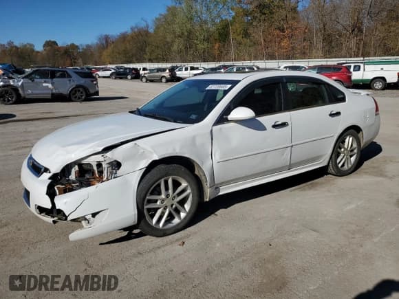 ✅ 2014 Chevrolet Impala LTZ • VIN: 2G1WC5E36E1185662 • Лот: 82728685. Опубликован ранее на Copart с пробегом 110 788 миль. Бесплатный доступ к архиву аукционных продаж из США и подробный отчёт об истории автомобиля на DreamBid. Изображение 1.