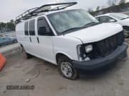 ✅ 2017 Chevrolet Express Cargo • VIN: 1GCWGBFG4H1348685 • Lot: 41234959. Listed on IAAI with 215,067 mi. Free auction sales archive from the USA and detailed vehicle history report at DreamBid. Image 1.