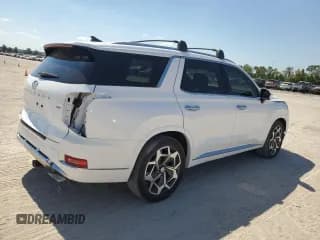 ✅ 2021 Hyundai Palisade Calligraphy • VIN: KM8R7DHE5MU228449 • Лот: 74744744. Опубликован ранее на Copart с пробегом 56 509 миль. Бесплатный доступ к архиву аукционных продаж из США и подробный отчёт об истории автомобиля на DreamBid. Изображение 3.
