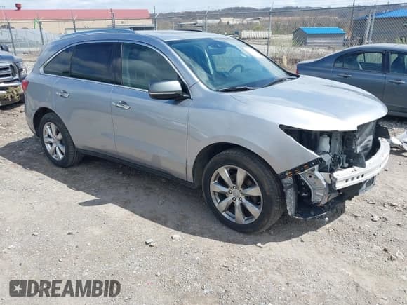 ✅ 2016 Acura MDX Advance • VIN: 5FRYD4H98GB041150 • Лот: 41962252. Опубликован ранее на IAAI с пробегом 107 470 миль. Бесплатный доступ к архиву аукционных продаж из США и подробный отчёт об истории автомобиля на DreamBid. Изображение 1.