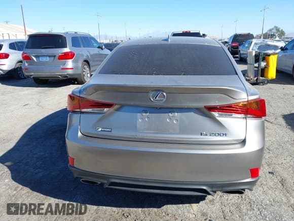 ✅ 2017 Lexus IS 200t • VIN: JTHBA1D27H5059552 • Lot: 41376033. Listed on IAAI with 64,253 mi. Free auction sales archive from the USA and detailed vehicle history report at DreamBid. Image 17.