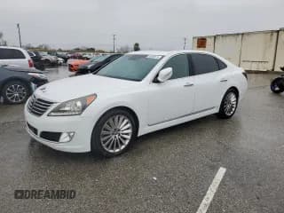 ✅ 2014 Hyundai Equus Signature • VIN: KMHGH4JH7EU078404 • Lot: 92826615. Listed on Copart with 153,794 mi. Free auction sales archive from the USA and detailed vehicle history report at DreamBid. Image 1.