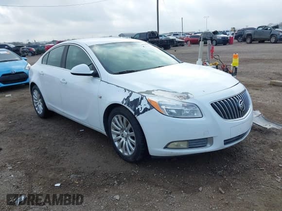 ✅ 2011 Buick Regal CXL RL1 • VIN: W04GN5EC4B1104675 • Lot: 41506083. Listed on IAAI with 236,210 mi. Free auction sales archive from the USA and detailed vehicle history report at DreamBid. Image 1.