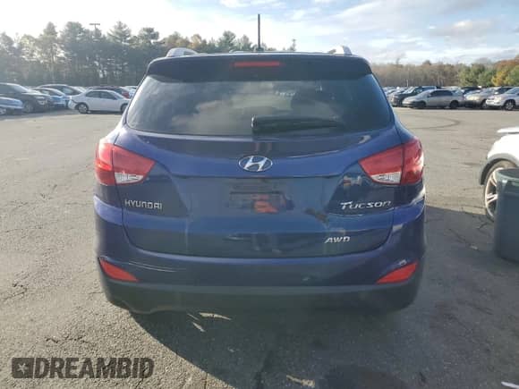 2013 Hyundai Tucson GLS z VIN KM8JUCAC7DU621295, wystawiony jako Copart lot #89889485 z przebiegiem 56 897 mil mil oraz Szkoda całkowita • Salvage title. Historia ofert i sprzedaży dostępna na DreamBid. Obrazek 6.