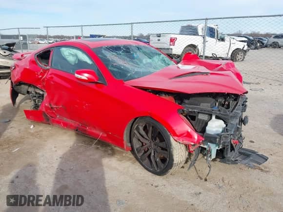 2013 Hyundai Genesis Coupe R-Spec с VIN KMHHU6KJ9DU080490, выставлен на аукционе IAAI как лот 41242595 с пробегом Не указан миль и . История ставок и продаж доступна на DreamBid. Изображение 1.