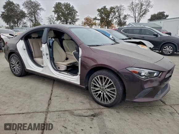 ✅ 2022 Mercedes-Benz CLA 250 • VIN: W1K5J4GB3NN258661 • Lot: 94909425. Listed on Copart with 62,598 mi. Free auction sales archive from the USA and detailed vehicle history report at DreamBid. Image 4.