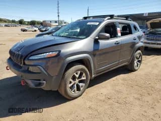 ✅ 2017 Jeep Cherokee Trailhawk • VIN: 1C4PJMBS8HW506816 • Lot: 83831065. Listed on Copart with Not provided. Free auction sales archive from the USA and detailed vehicle history report at DreamBid. Image 1.