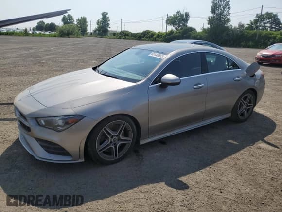 ✅ 2020 Mercedes-Benz CLA 250 • VIN: W1K5J4HB8LN107357 • Lot: 65136665. Listed on Copart with Not provided. Free auction sales archive from the USA and detailed vehicle history report at DreamBid. Image 1.