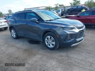 ✅ 2021 Chevrolet Blazer LT • VIN: 3GNKBCRS3MS534396 • Lot: 43060394. Listed on IAAI with 93,193 mi. Free auction sales archive from the USA and detailed vehicle history report at DreamBid. Image 1.