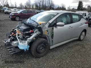 ✅ 2024 Nissan LEAF S • VIN: 1N4AZ1BV7RC556039 • Лот: 49458035. Опубликован ранее на Copart с пробегом 3 734 миль. Бесплатный доступ к архиву аукционных продаж из США и подробный отчёт об истории автомобиля на DreamBid. Изображение 1.