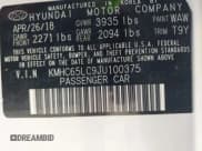 ✅ 2018 Hyundai Ioniq Blue • VIN: KMHC65LC9JU100375 • Lot: 41459280. Wystawiony na IAAI z przebiegiem 85 209 mil. Bezpłatny archiwum sprzedaży aukcyjnych z USA i szczegółowy raport historii pojazdu na DreamBid. Zdjęcie 9.