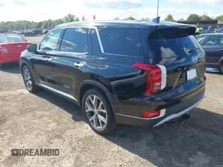 2022 Hyundai Palisade SEL z VIN KM8R4DHE7NU414939, wystawiony jako IAAI lot #43406606 z przebiegiem 47 723 mil mil oraz . Historia ofert i sprzedaży dostępna na DreamBid. Obrazek 3.