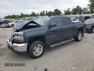 2017 Chevrolet Silverado 1500 LT с VIN 3GCUKREC4HG466248, выставлен на аукционе Copart как лот 66771285 с пробегом Не указан миль и Списание • Salvage title. История ставок и продаж доступна на DreamBid. Изображение 1.