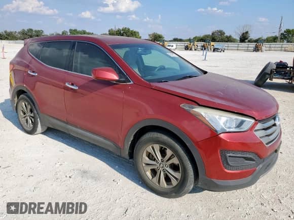 2014 Hyundai Santa Fe z VIN 5XYZT3LB2EG218438, wystawiony jako Copart lot #85543725 z przebiegiem 40 606 mil mil oraz Czysty tytuł • Clean title. Historia ofert i sprzedaży dostępna na DreamBid. Obrazek 4.