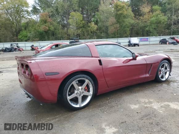 2007 Chevrolet Corvette with VIN 1G1YY26UX75111582, listed as a Copart auction lot 80127794 with 80,733 mi miles and Salvage title. Bid and sale history available at DreamBid. Image 3.