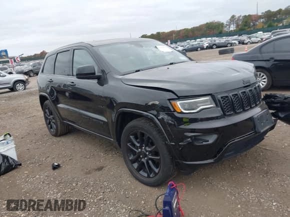 ✅ 2020 Jeep Grand Cherokee Altitude • VIN: 1C4RJFAG4LC254784 • Lot: 43522915. Listed on IAAI with 47,459 mi. Free auction sales archive from the USA and detailed vehicle history report at DreamBid. Image 1.