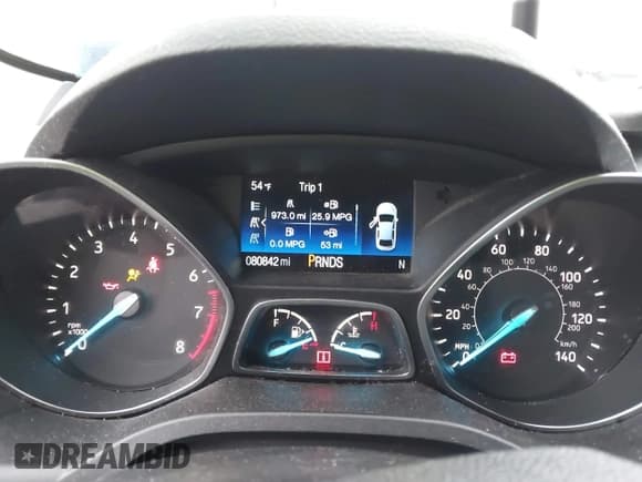 ✅ 2019 Ford Escape SE • VIN: 1FMCU9GD0KUB22962 • Lot: 43624487. Listed on IAAI with 80,842 mi. Free auction sales archive from the USA and detailed vehicle history report at DreamBid. Image 7.