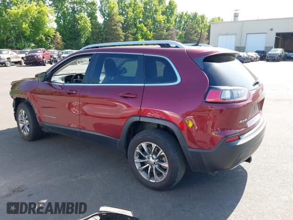 ✅ 2019 Jeep Cherokee Latitude Plus • VIN: 1C4PJMLX0KD346993 • Lot: 42373990. Listed on IAAI with 92,213 mi. Free auction sales archive from the USA and detailed vehicle history report at DreamBid. Image 3.