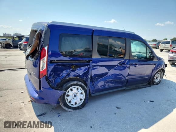 ✅ 2018 Ford Transit Connect XLT • VIN: NM0GE9F71J1361450 • Lot: 70760175. Listed on Copart with 55,812 mi. Free auction sales archive from the USA and detailed vehicle history report at DreamBid. Image 3.